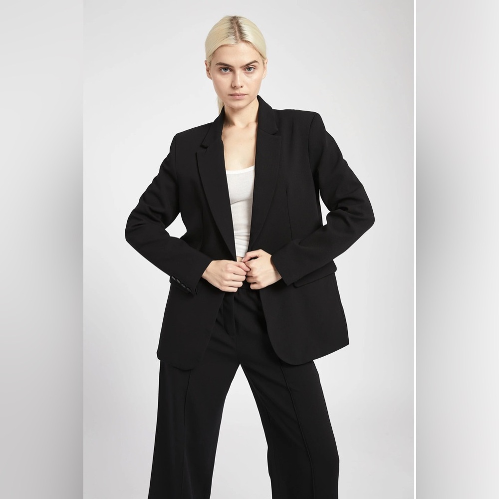 Because Of Alice RELAXED SINGLE BREASTED BLAZER - SMALL